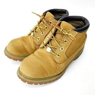 ティンバーランド(Timberland)のティンバーランド 防水 チャッカブーツ ベージュ US6.5W 23.5cm(ブーツ)