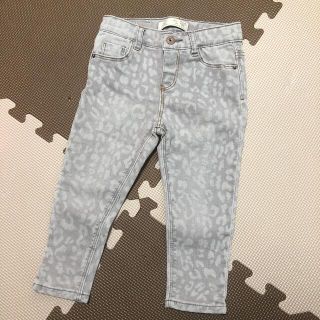 ザラキッズ(ZARA KIDS)のZARAbaby レオパード柄デニム(パンツ)