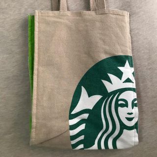 スターバックスコーヒー(Starbucks Coffee)の★さよちゃん様★【スターバックス】ショッパー型　布バッグ(トートバッグ)