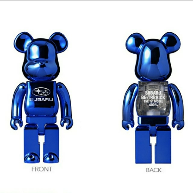 MEDICOM TOY(メディコムトイ)のSUBARU BE@RBRICK THE 1st MODEL 400% エンタメ/ホビーのフィギュア(その他)の商品写真