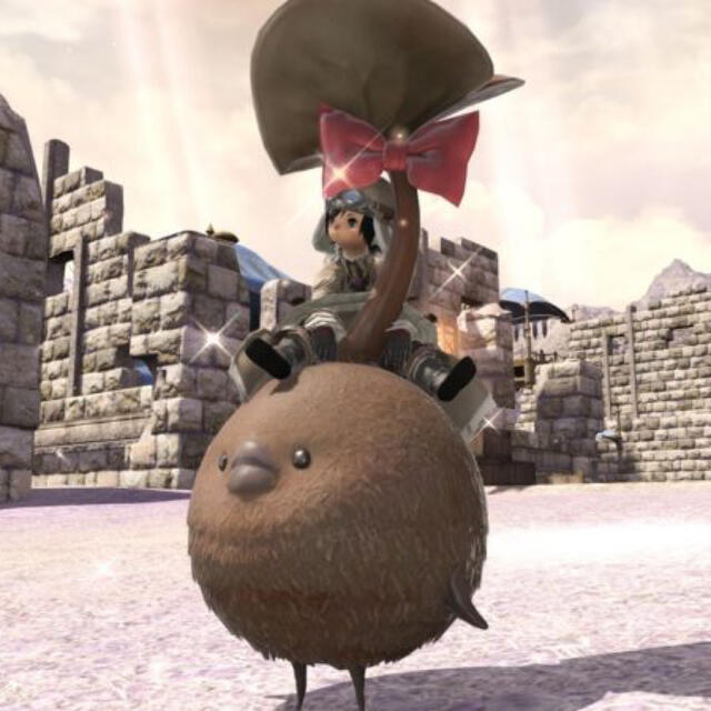 FF14 チョコロポックル マウントコード ローソン限定 アイテム通知のみ