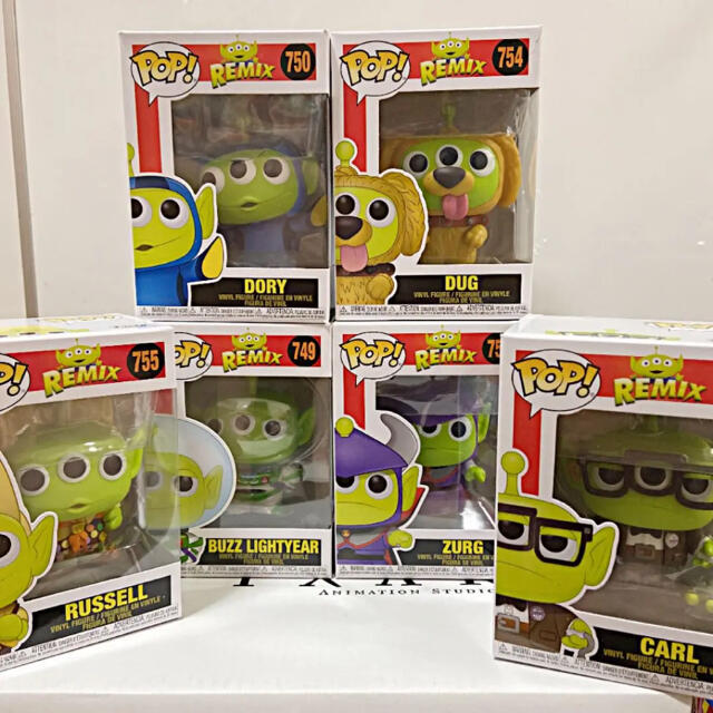 FUNKO POP エイリアンリミックス ピクサー PIXAR フィギュア