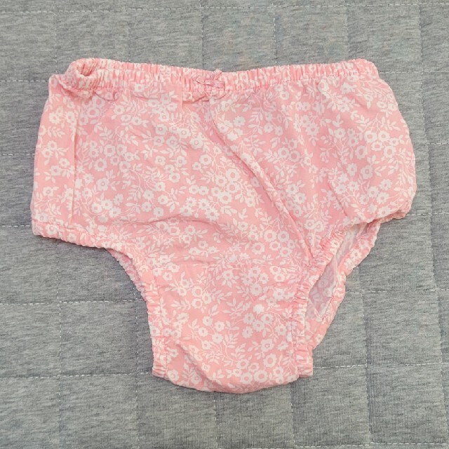 babyGAP(ベビーギャップ)のbabyGAP ベビーギャップ デニムワンピース 半袖 ワンピース 夏物 キッズ/ベビー/マタニティのキッズ服女の子用(90cm~)(ワンピース)の商品写真