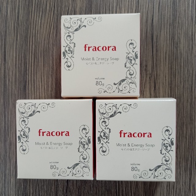 フラコラ(フラコラ)のfracora フラコラ　モイスト&エナジーソープ　3個セット コスメ/美容のスキンケア/基礎化粧品(洗顔料)の商品写真
