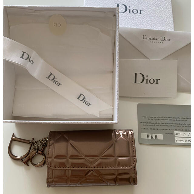 Christian Dior(クリスチャンディオール)のDior キーケース　ギャランティ付き レディースのファッション小物(キーケース)の商品写真