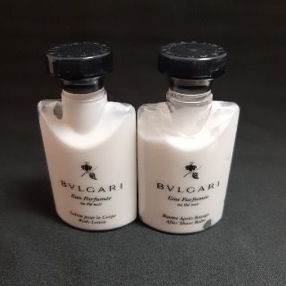 ブルガリ(BVLGARI)のBVLGARI　ボディーローション40mlアフターシェーブバーム40ml(ボディローション/ミルク)