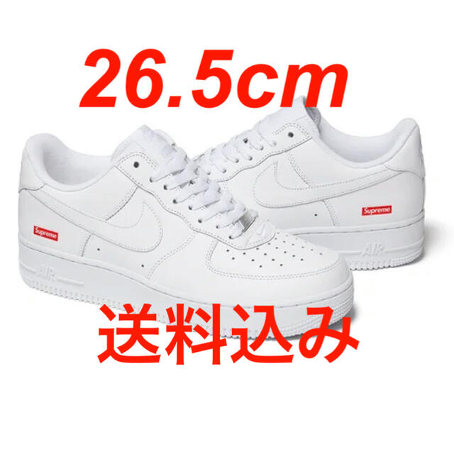 靴/シューズSUPREME × NIKE AIR FORCE 1 LOW  26.5cm