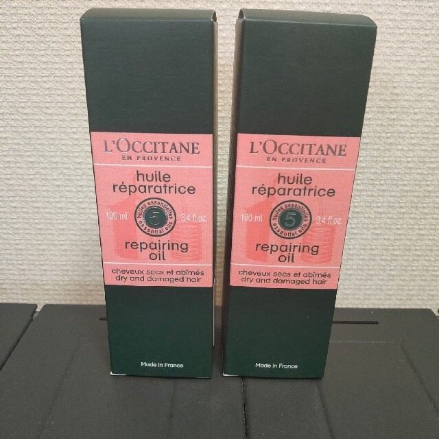 L'OCCITANE(ロクシタン)の新品/2本　ロクシタン ファイブハーブス リペアリングヘアオイル【100ml】 コスメ/美容のヘアケア/スタイリング(オイル/美容液)の商品写真