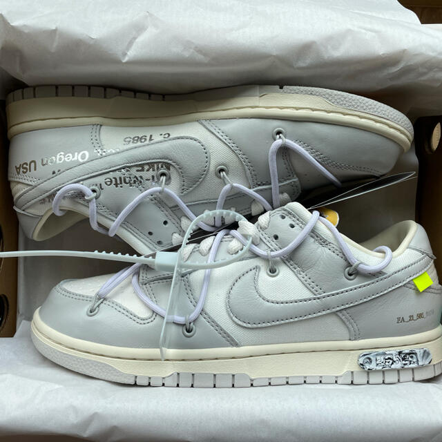 OFF-WHITE × NIKE DUNK LOW 1 OF 50 "49"