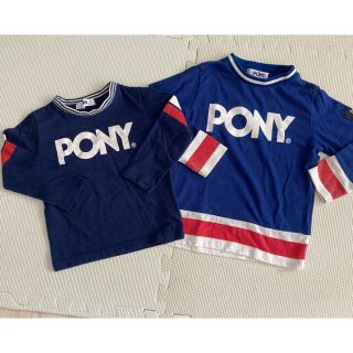 ポニー(PONY)のお揃いロングTシャツ✨(Tシャツ/カットソー)