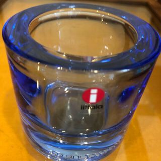 イッタラ(iittala)の廃盤色　kivi  キビ　アクアブルー　・イッタラ ×マリメッコ(置物)