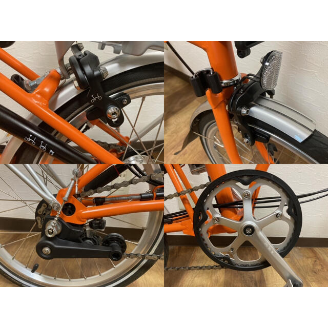BROMPTON(ブロンプトン)の美車！BROMPTON M6R 2021 折畳み自転車 MINIVELOミニベロ スポーツ/アウトドアの自転車(自転車本体)の商品写真