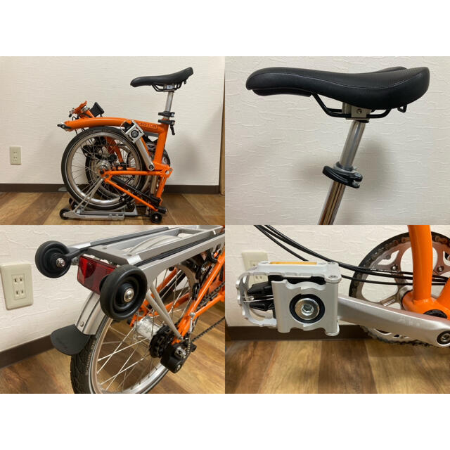 BROMPTON(ブロンプトン)の美車！BROMPTON M6R 2021 折畳み自転車 MINIVELOミニベロ スポーツ/アウトドアの自転車(自転車本体)の商品写真