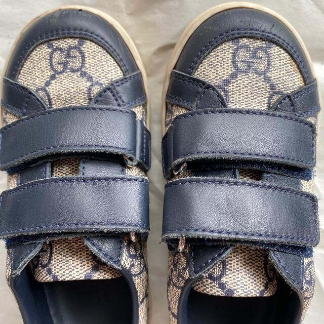 Gucci - GUCCI グッチ チルドレンズ キッズ レザースニーカー 25 の