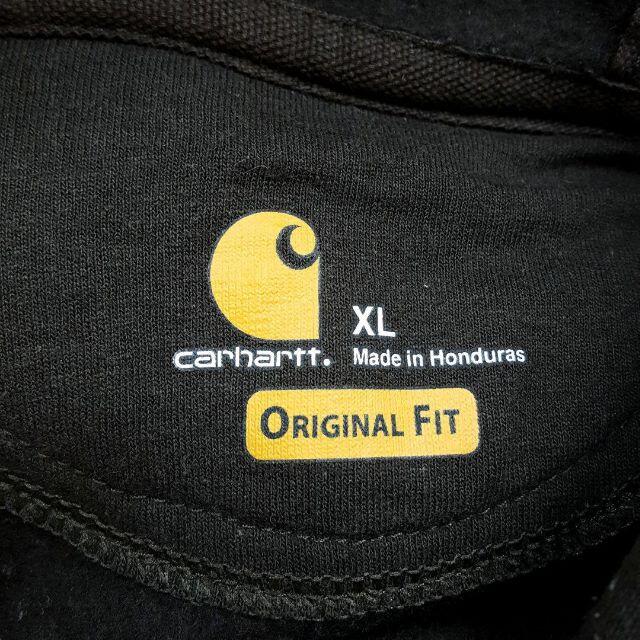 【大人気欲⭐︎】Carhartt ラベルロゴ　パーカー　　茶色　プルオーバー 7