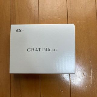 エーユー(au)のau GRATINA4G KYF31 ホワイト(携帯電話本体)