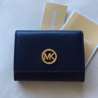 マイケルコース(Michael Kors)の新品マイケルコースレザーカードケース(名刺入れ/定期入れ)