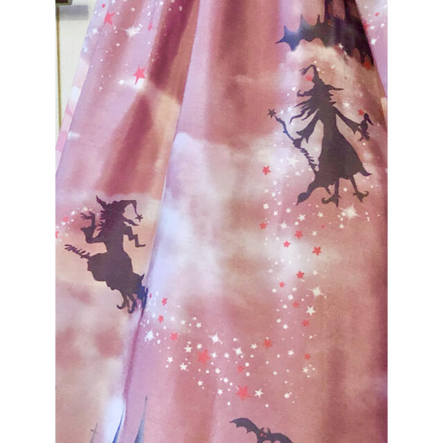 MILK - ☆MILK☆魔女柄ワンピース(ピンク)の通販 by CoCoDoll's MILK - ☆MILK☆魔女柄ワンピース(ピンク)の通販 by CoCoDoll's