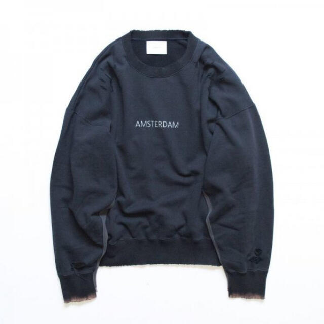 stein OVERSIZED REBUILD SWEAT LS NAVY