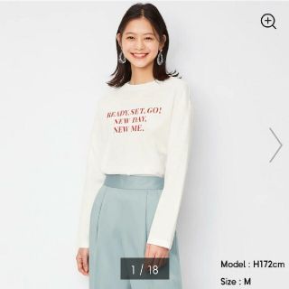 ジーユー(GU)のGU☆グラフィックロングスリーブT(長袖)(Tシャツ(長袖/七分))