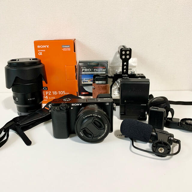 SONY α6000 selp1650 selp18105g セット おまけ付きのサムネイル