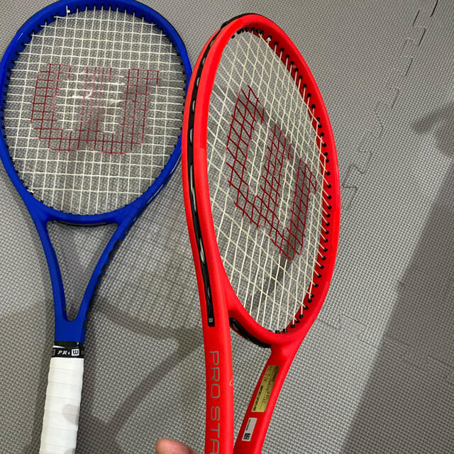 wilson(ウィルソン)のプロスタッフ97LAVER CUPモデル2本セット チケットのスポーツ(テニス)の商品写真