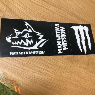 マンウィズアミッション(MAN WITH A MISSION)のMANWITHAMISSION × Monsterステッカー(ノベルティグッズ)