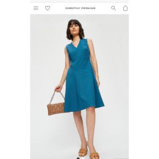 ドロシーパーキンス(DOROTHY PERKINS)の新品✨日本未発売　【DOROTHY PERKINS 】膝丈ワンピース(ひざ丈ワンピース)