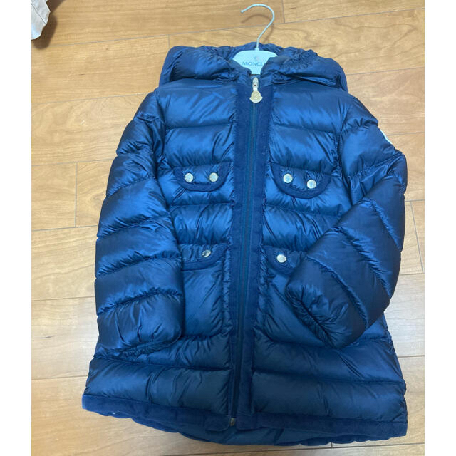 MONCLER(モンクレール)の100cm ダウンコート キッズ/ベビー/マタニティのキッズ服女の子用(90cm~)(コート)の商品写真