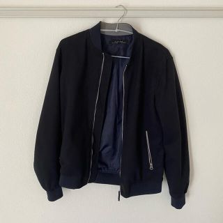 ザラ(ZARA)のZARA ザラ 黒 ブルゾン(ブルゾン)