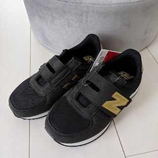 ニューバランス(New Balance)のニューバランス スニーカー 19.5 ブラック 新品(スニーカー)