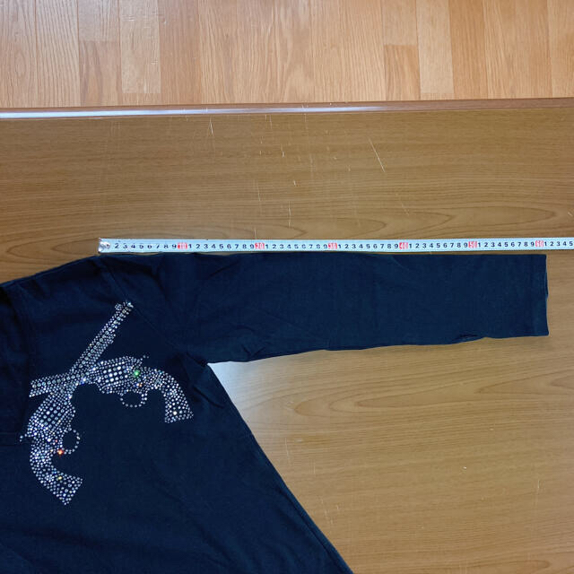 roar(ロアー)の美品！　ロアー　オールスワロフスキーカットソー　サイズ1  クリスタル メンズのトップス(Tシャツ/カットソー(七分/長袖))の商品写真
