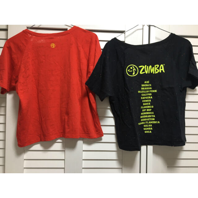 Zumba(ズンバ)のZUMBAシャツ二枚⭐︎ レディースのトップス(Tシャツ(半袖/袖なし))の商品写真