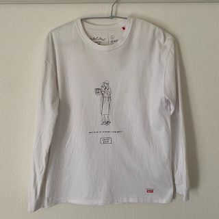 ハレ(HARE)の長袖Tシャツ 白Tシャツ ワンポイント(Tシャツ/カットソー(七分/長袖))