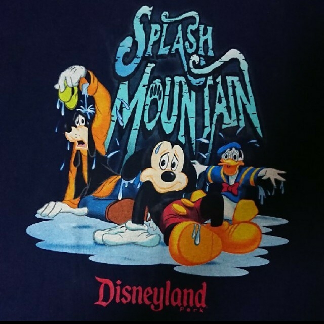 Disney(ディズニー)のDisney ディズニー Tシャツ アニメキャラ古着 スプラッシュマウンテン メンズのトップス(Tシャツ/カットソー(半袖/袖なし))の商品写真