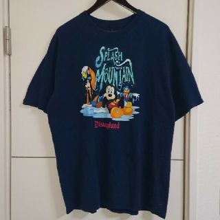 ディズニー(Disney)のDisney ディズニー Tシャツ アニメキャラ古着 スプラッシュマウンテン(Tシャツ/カットソー(半袖/袖なし))