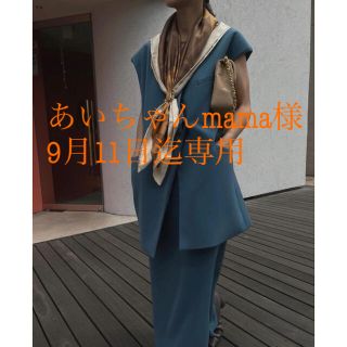 アメリヴィンテージ(Ameri VINTAGE)のOTONA WRAP VEST SET UP DRESS(セット/コーデ)