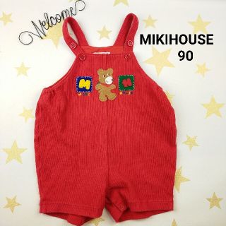 ミキハウス(mikihouse)のミキハウス コーデュロイ ショートオール だるまオール 90(パンツ/スパッツ)