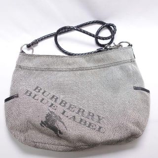 バーバリーブルーレーベル(BURBERRY BLUE LABEL)のBURBERRY BLUE LABEL　2WAYバッグ　レディース　グレー(ハンドバッグ)