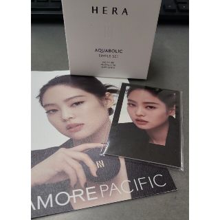 アモーレパシフィック(AMOREPACIFIC)のHERA ヘラ アクアボリック 5点HERA BLACKPINK ジェニーカード(サンプル/トライアルキット)