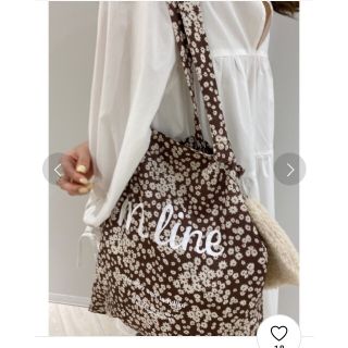 ミスティック(mystic)のお値下げ！mline♡花柄トートBag♡(トートバッグ)