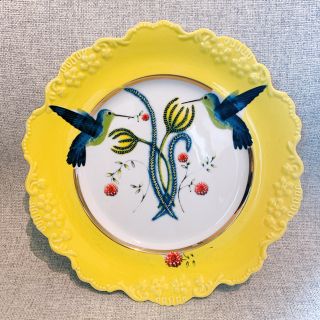 アンソロポロジー(Anthropologie)の【売り尽くしセール】アンソロポロジー　デザートプレート　ハミングバード(食器)