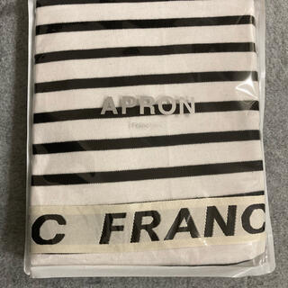 フランフラン(Francfranc)のfrancfranc ロゴフルエプロン✨未開封品✨(キッチン小物)