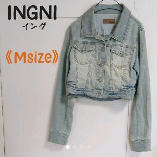 イング(INGNI)のINGNI イング デニム ジャケットショート丈(Gジャン/デニムジャケット)