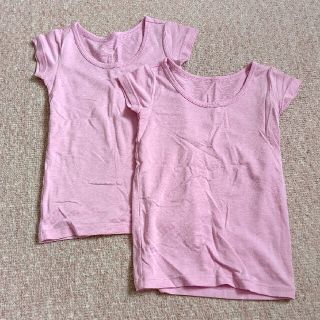 ユニクロ(UNIQLO)のピンクシャツ ２着(シャツ/カットソー)