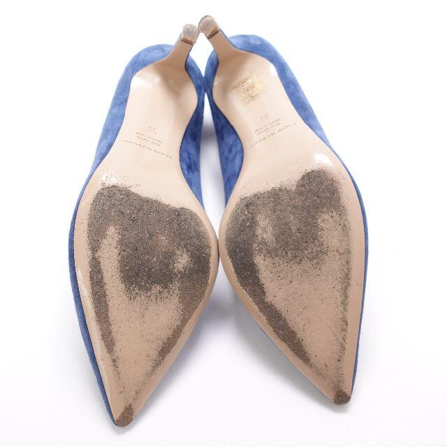 FABIO RUSCONI(ファビオルスコーニ)のFabio Rusconi　パンプス　レディース　ブルー レディースの靴/シューズ(ハイヒール/パンプス)の商品写真