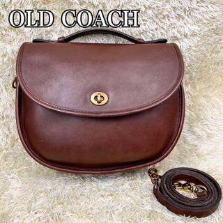 良品✨ OLD COACH ハンドバッグ プラザバッグ レザー グリーン