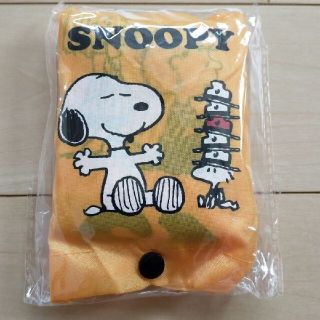 スヌーピー(SNOOPY)の今だけお値下げ！！新品✨スヌーピーエコバッグ　ポーチ付き(キャラクターグッズ)