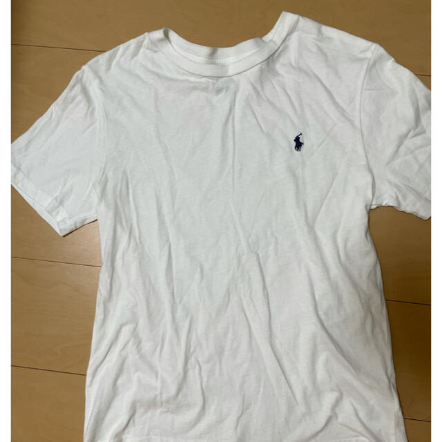 POLO RALPH LAUREN(ポロラルフローレン)のPOLO ラルフローレン 白Tシャツ Mサイズ レディースのトップス(Tシャツ(半袖/袖なし))の商品写真