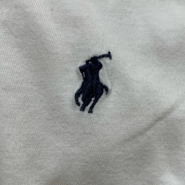 POLO RALPH LAUREN(ポロラルフローレン)のPOLO ラルフローレン 白Tシャツ Mサイズ レディースのトップス(Tシャツ(半袖/袖なし))の商品写真